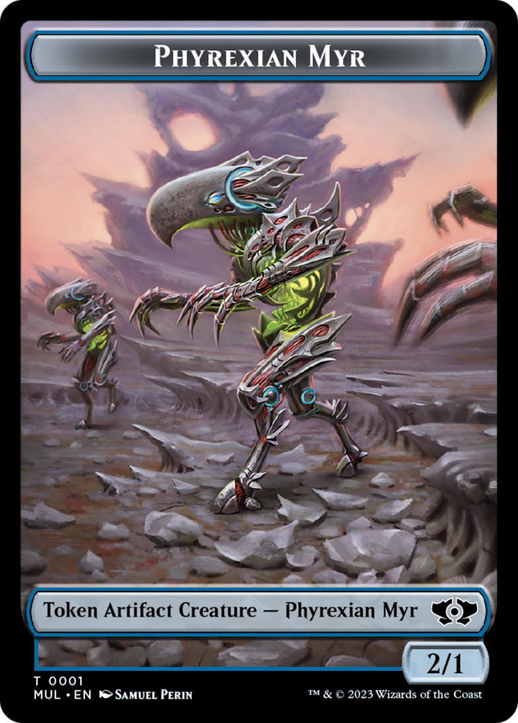 Phyrexian Myr Token [Multiverse Legends Tokens] | I Want That Stuff Brandon