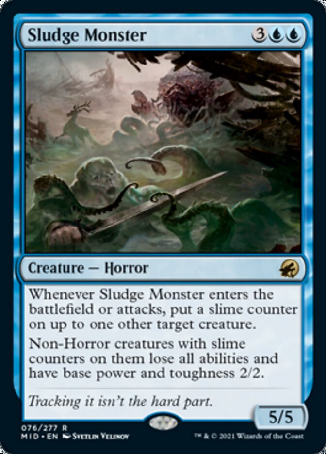 Sludge Monster [Innistrad: Midnight Hunt] | I Want That Stuff Brandon