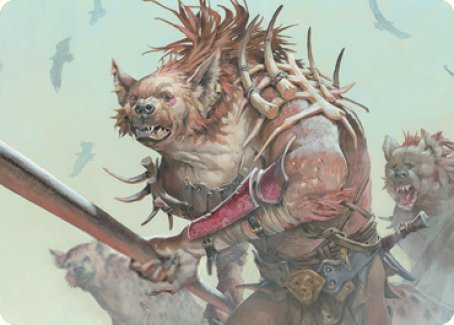 Gnoll Art Card [Dungeons & Dragons: Adventures in the Forgotten Realms Art Series] | I Want That Stuff Brandon