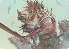 Gnoll Art Card [Dungeons & Dragons: Adventures in the Forgotten Realms Art Series] | I Want That Stuff Brandon