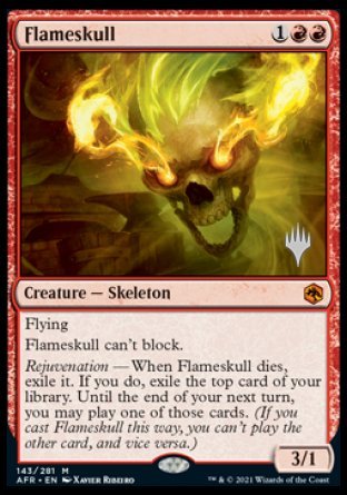 Flameskull (Promo Pack) [Dungeons & Dragons: Adventures in the Forgotten Realms Promos] | I Want That Stuff Brandon