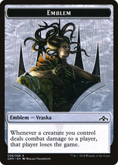 Vraska Emblem // Human Double-Sided Token [Challenger Decks 2020 Tokens] | I Want That Stuff Brandon