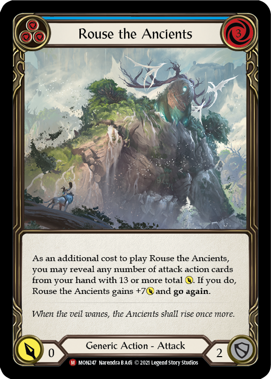 Rouse the Ancients [MON247] 1st Edition Normal | I Want That Stuff Brandon