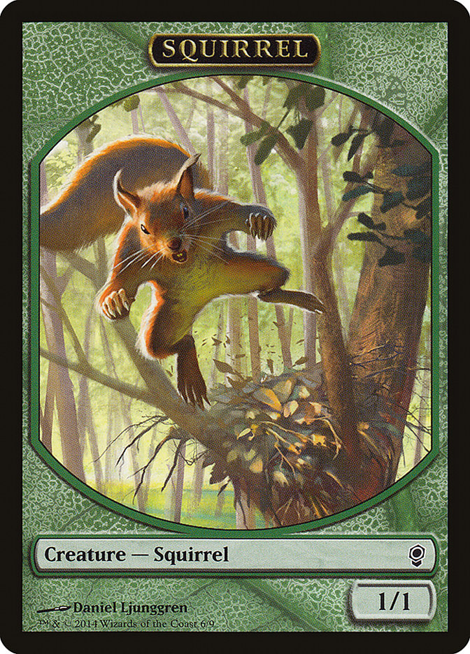 Squirrel Token [Conspiracy Tokens] | I Want That Stuff Brandon