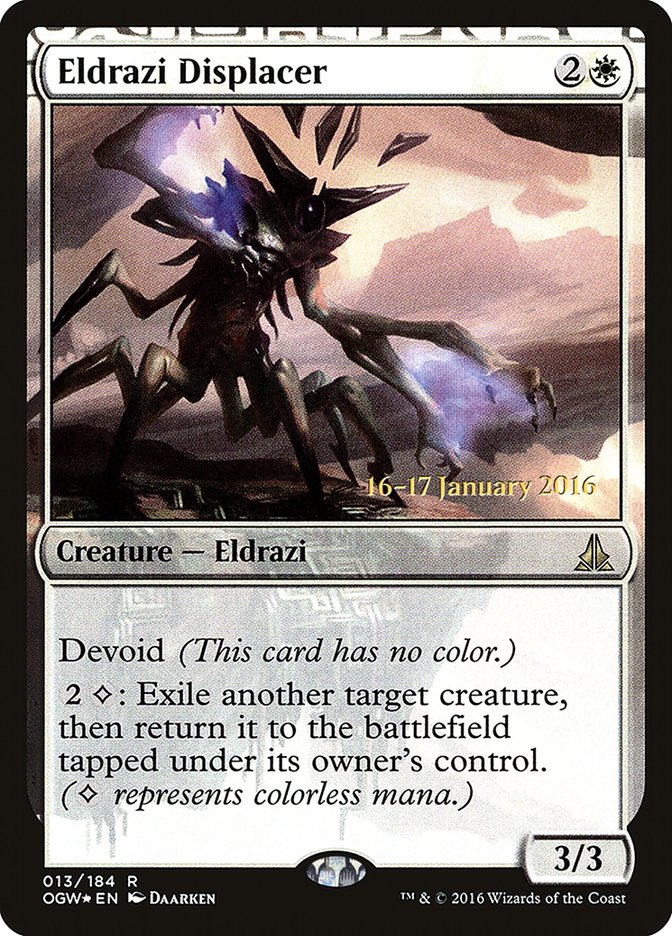 Eldrazi Displacer [Oath of the Gatewatch Prerelease Promos] | I Want That Stuff Brandon