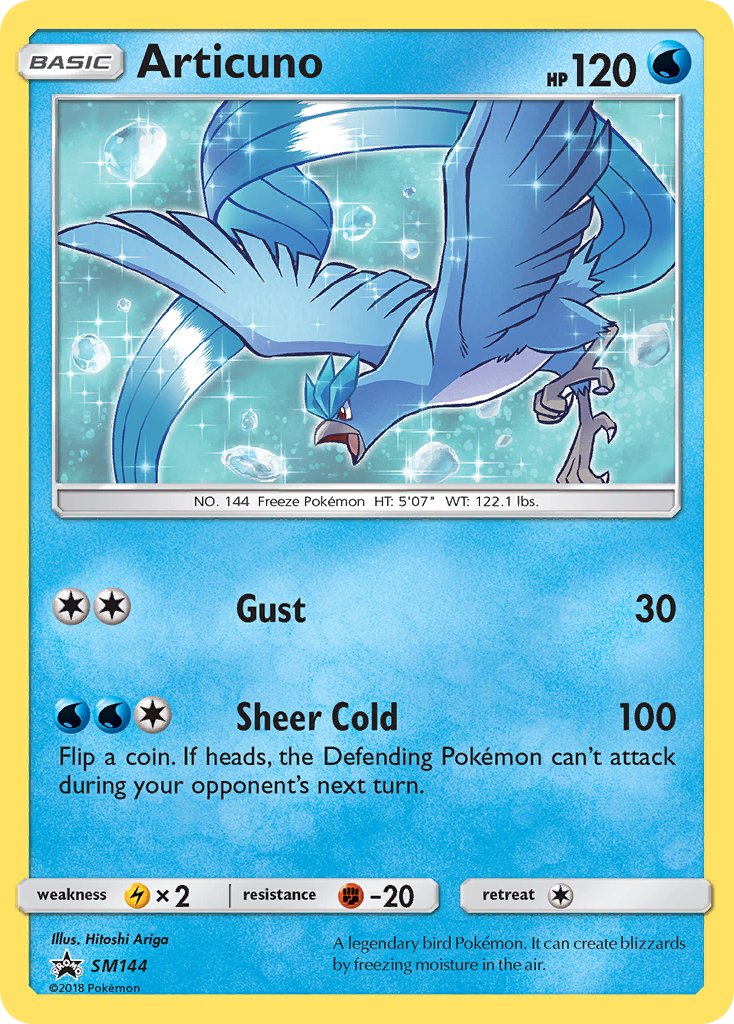 Articuno (SM144) [Sun & Moon: Black Star Promos] | I Want That Stuff Brandon