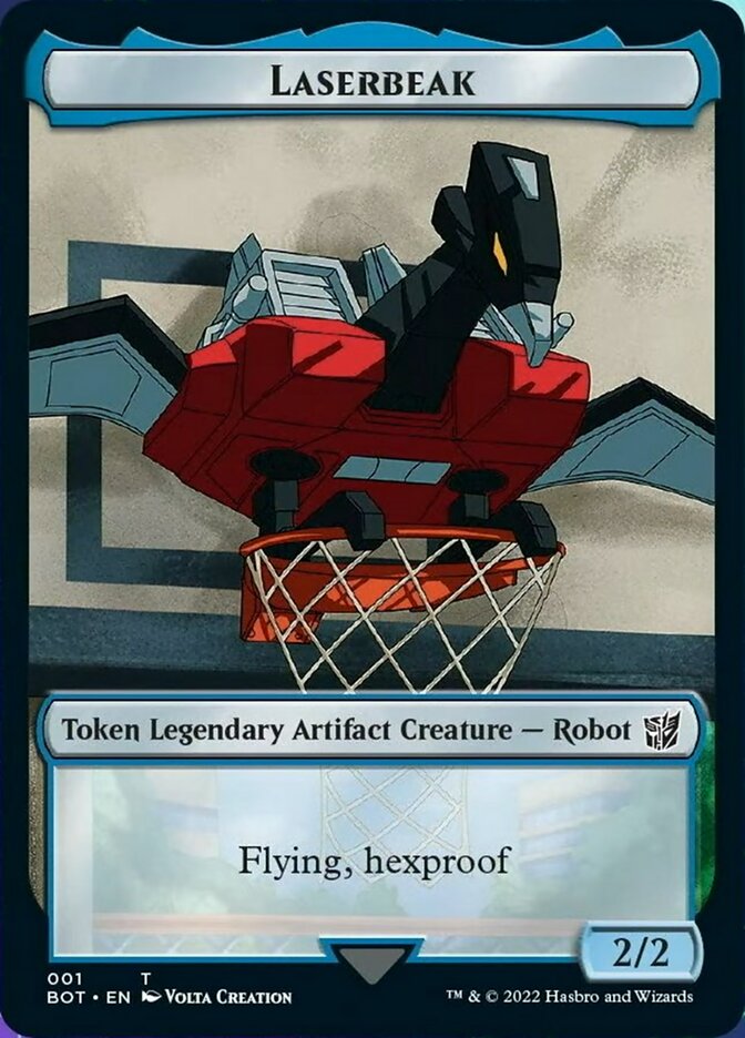 Laserbeak [Transformers Tokens] | I Want That Stuff Brandon