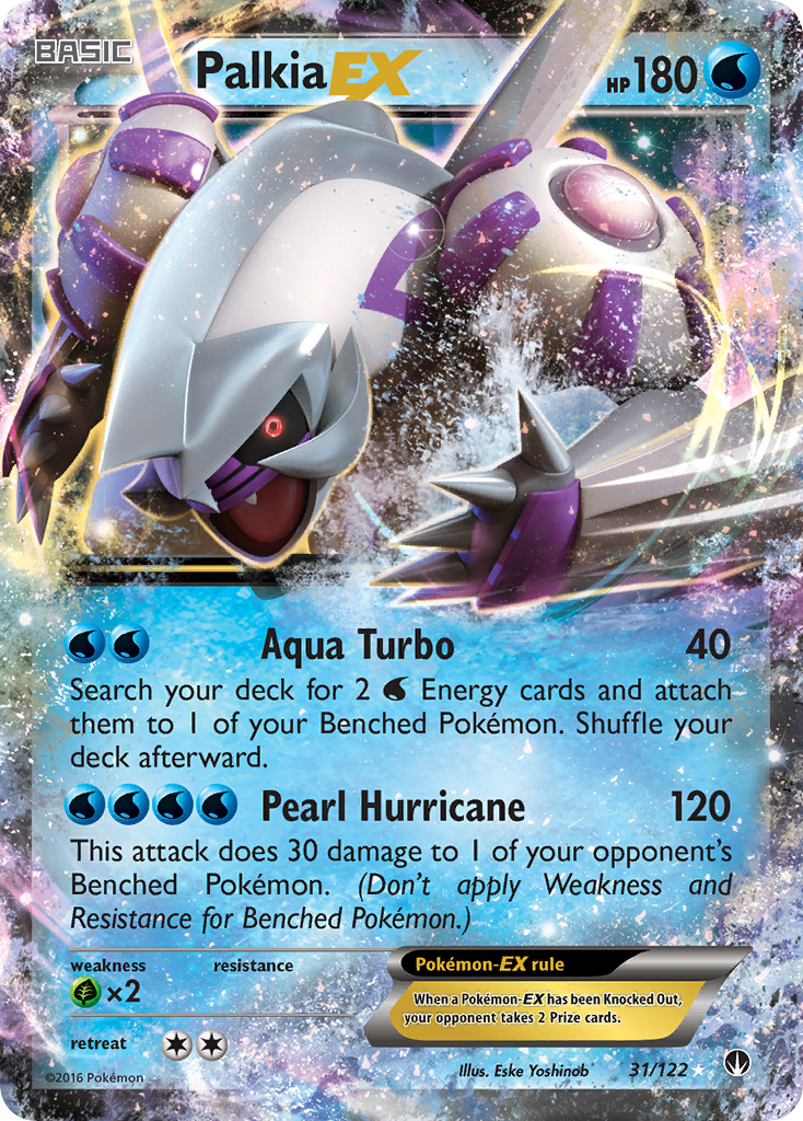 Palkia EX (31/122) [XY: BREAKpoint] | I Want That Stuff Brandon