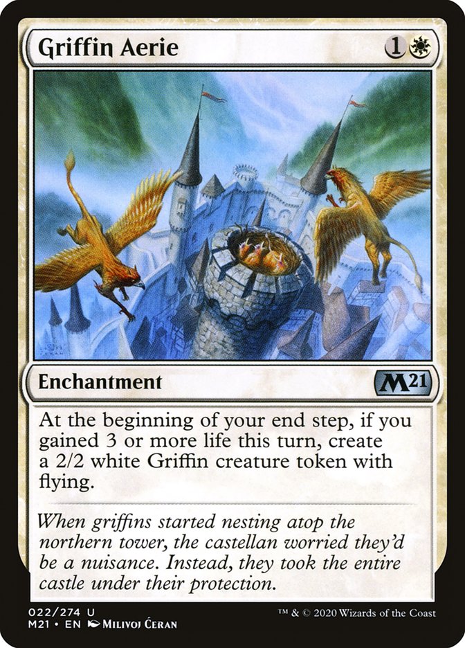 Griffin Aerie [Core Set 2021] | I Want That Stuff Brandon