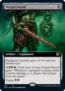 Vorpal Sword (Extended Art) [Dungeons & Dragons: Adventures in the Forgotten Realms] | I Want That Stuff Brandon