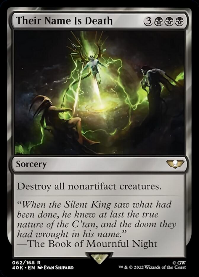 Their Name Is Death (Surge Foil) [Warhammer 40,000] | I Want That Stuff Brandon