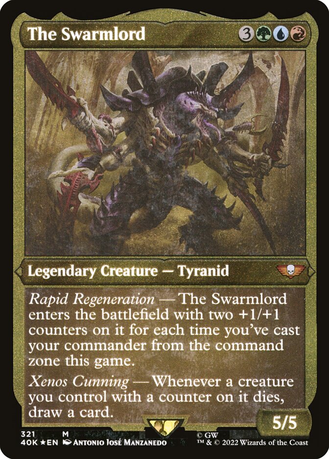 The Swarmlord (Display Commander) [Warhammer 40,000] | I Want That Stuff Brandon