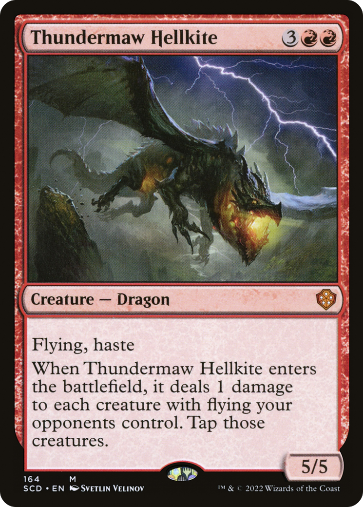 Thundermaw Hellkite [Starter Commander Decks] | I Want That Stuff Brandon