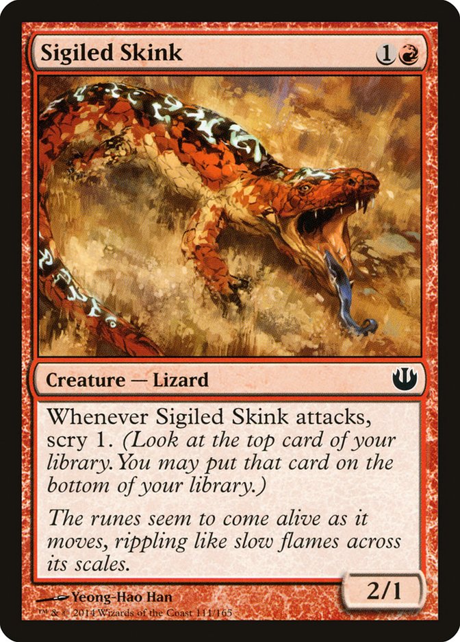 Sigiled Skink [Journey into Nyx] | I Want That Stuff Brandon