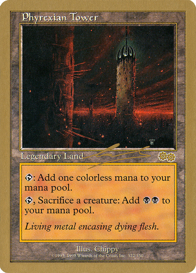 Phyrexian Tower (Nicolas Labarre) [World Championship Decks 2000] | I Want That Stuff Brandon