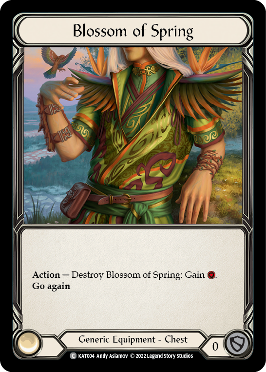 Blossom of Spring [KAT004] (Outsiders Katsu Blitz Deck) | I Want That Stuff Brandon