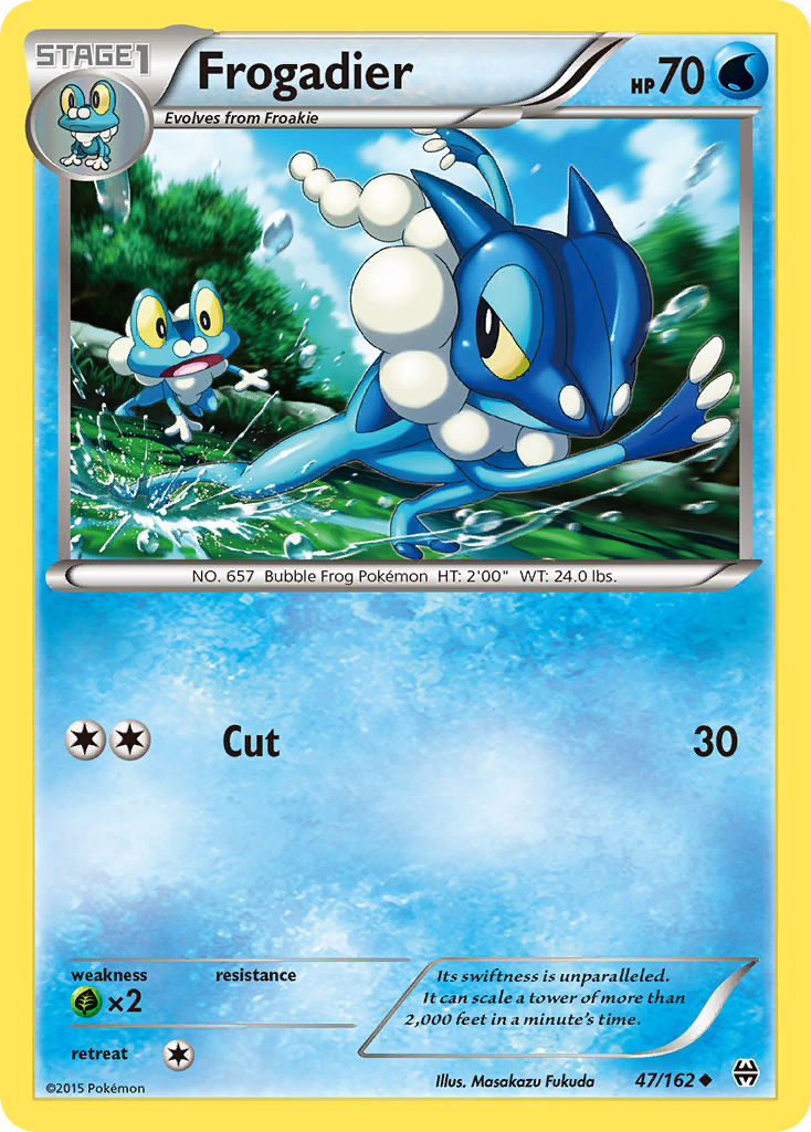 Frogadier (47/162) [XY: BREAKthrough] | I Want That Stuff Brandon