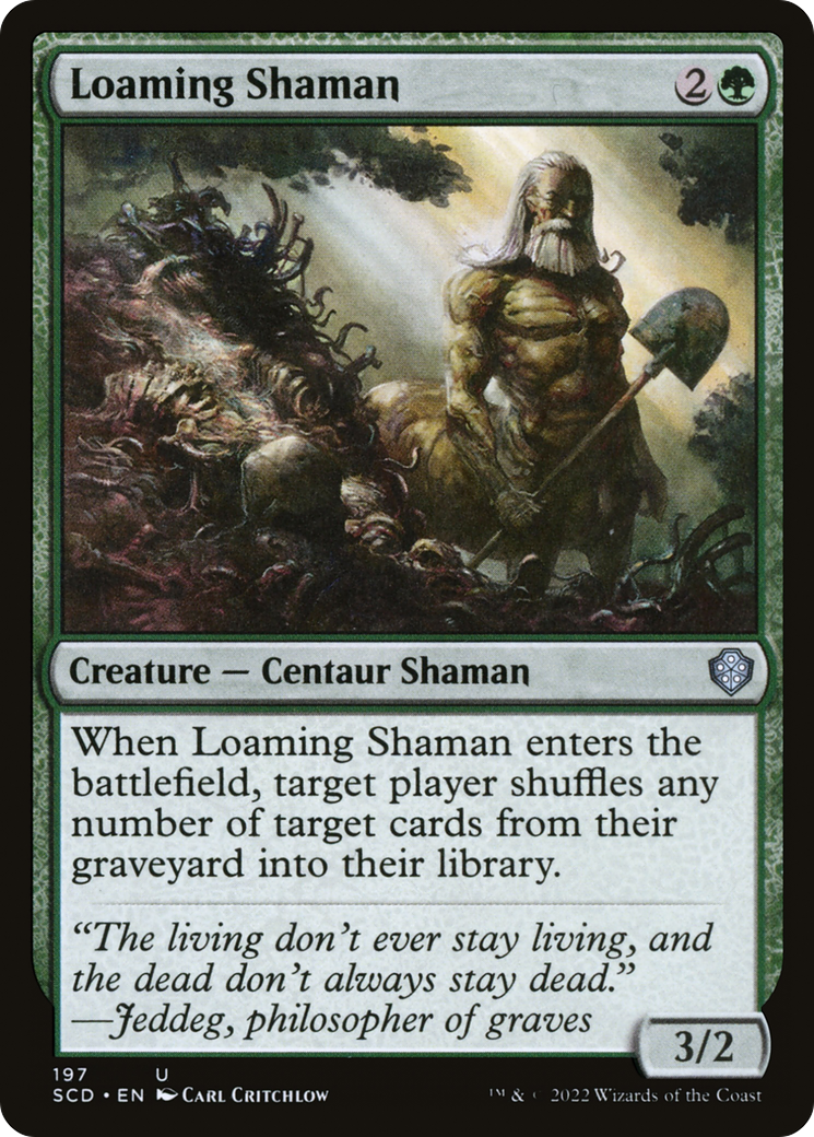 Loaming Shaman [Starter Commander Decks] | I Want That Stuff Brandon