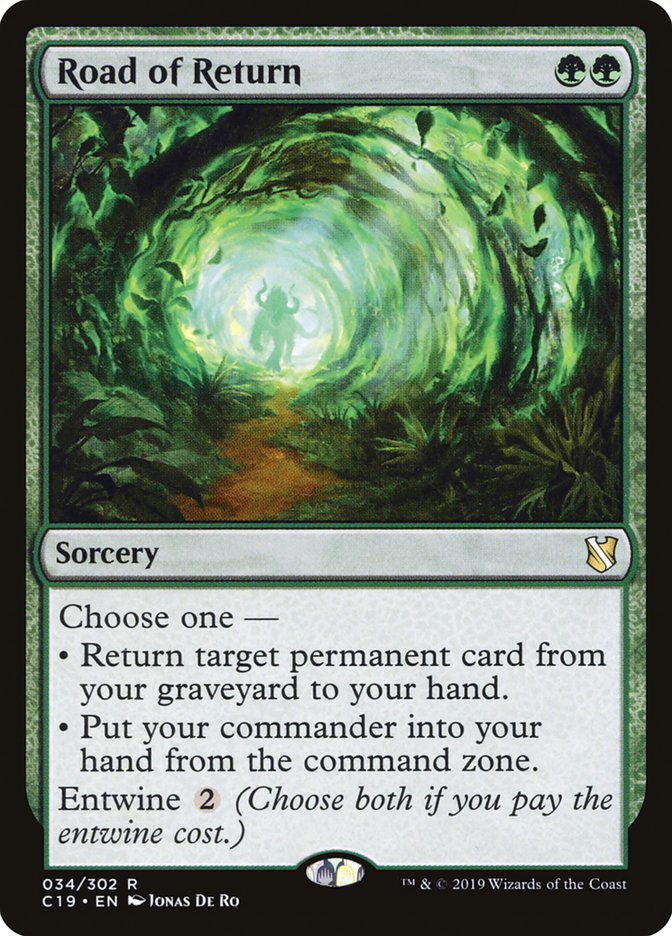 Road of Return [Commander 2019] | I Want That Stuff Brandon