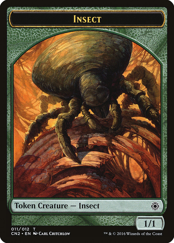 Insect Token [Conspiracy: Take the Crown Tokens] | I Want That Stuff Brandon