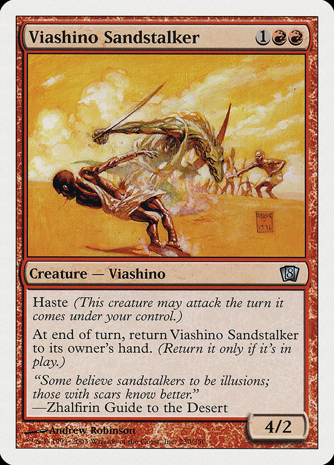 Viashino Sandstalker [Eighth Edition] | I Want That Stuff Brandon