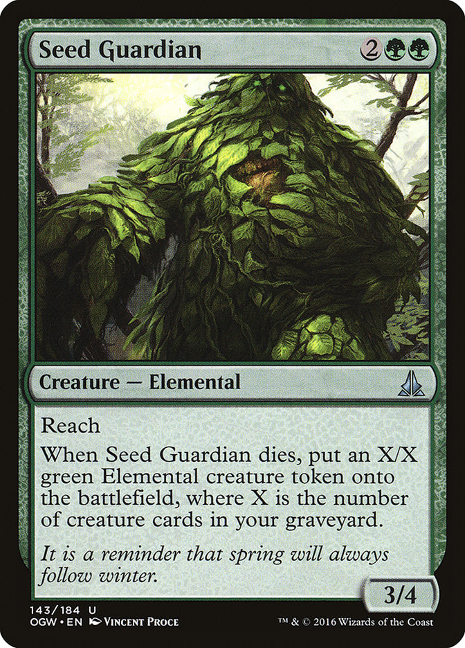 Seed Guardian [Oath of the Gatewatch] | I Want That Stuff Brandon