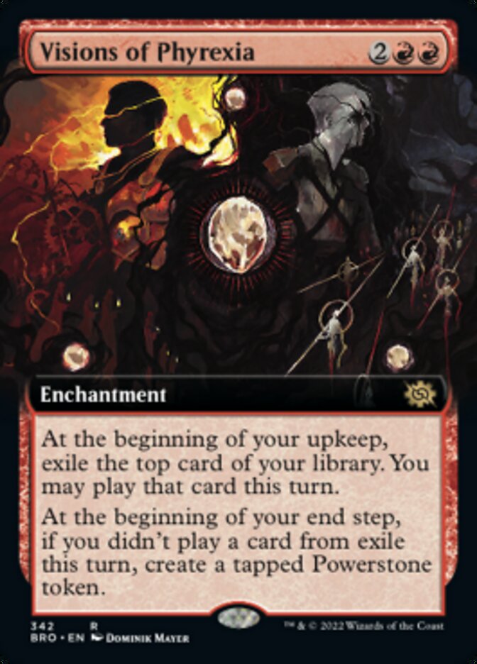 Visions of Phyrexia (Extended Art) [The Brothers' War] | I Want That Stuff Brandon