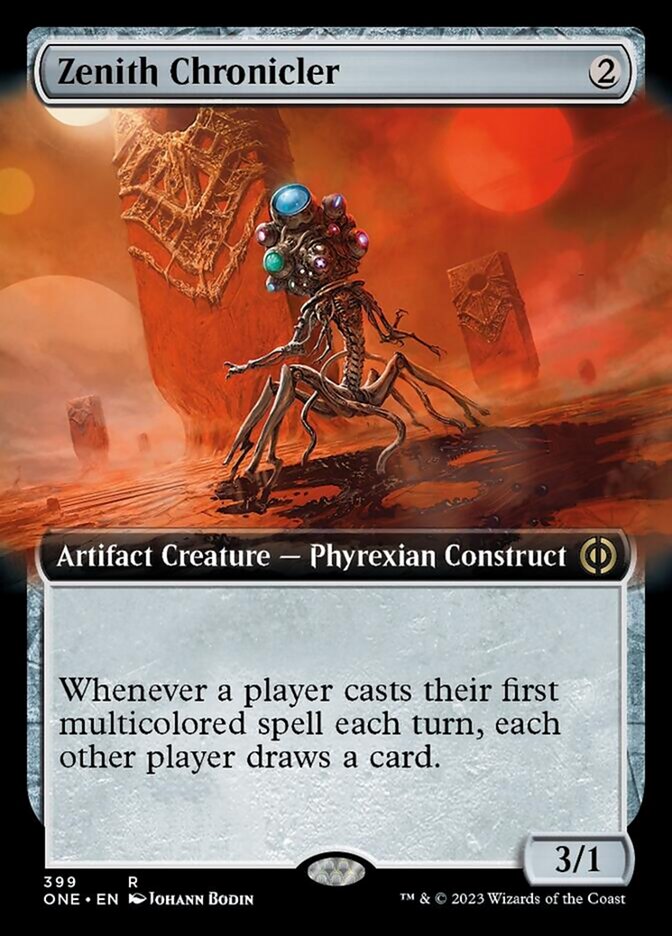 Zenith Chronicler (Extended Art) [Phyrexia: All Will Be One] | I Want That Stuff Brandon