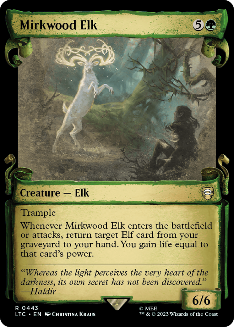 Mirkwood Elk [The Lord of the Rings: Tales of Middle-Earth Commander Showcase Scrolls] | I Want That Stuff Brandon