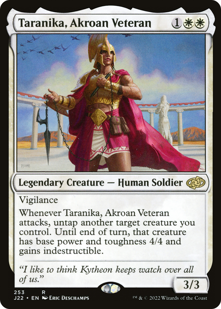 Taranika, Akroan Veteran [Jumpstart 2022] | I Want That Stuff Brandon