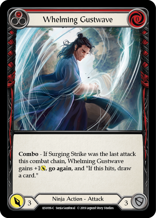 Whelming Gustwave (Red) [KSU016-C] Normal | I Want That Stuff Brandon