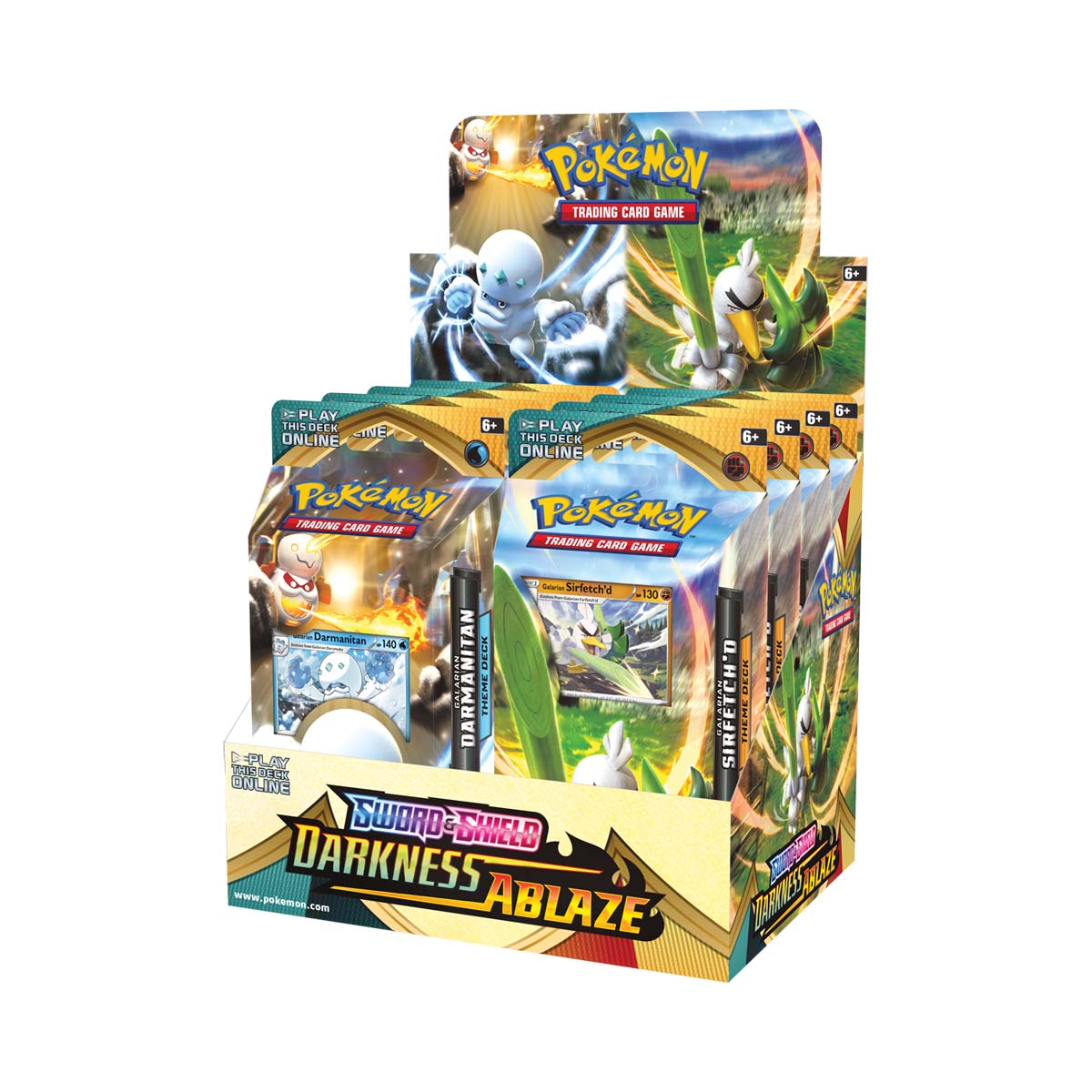 Sword & Shield: Darkness Ablaze - Theme Deck Display | I Want That Stuff Brandon