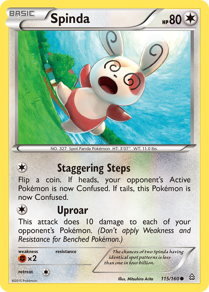 Spinda (115/160) [XY: Primal Clash] | I Want That Stuff Brandon