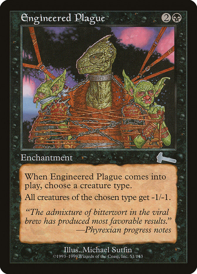 Engineered Plague [Urza's Legacy] | I Want That Stuff Brandon