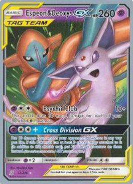 Espeon & Deoxys GX (72/236) (Perfection - Henry Brand) [World Championships 2019] | I Want That Stuff Brandon