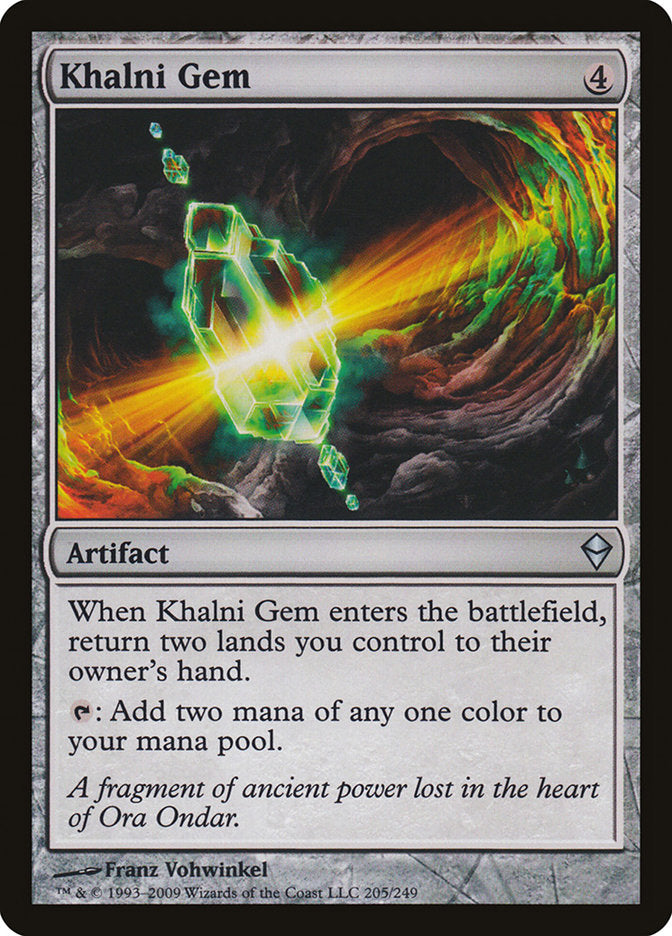 Khalni Gem [Zendikar] | I Want That Stuff Brandon