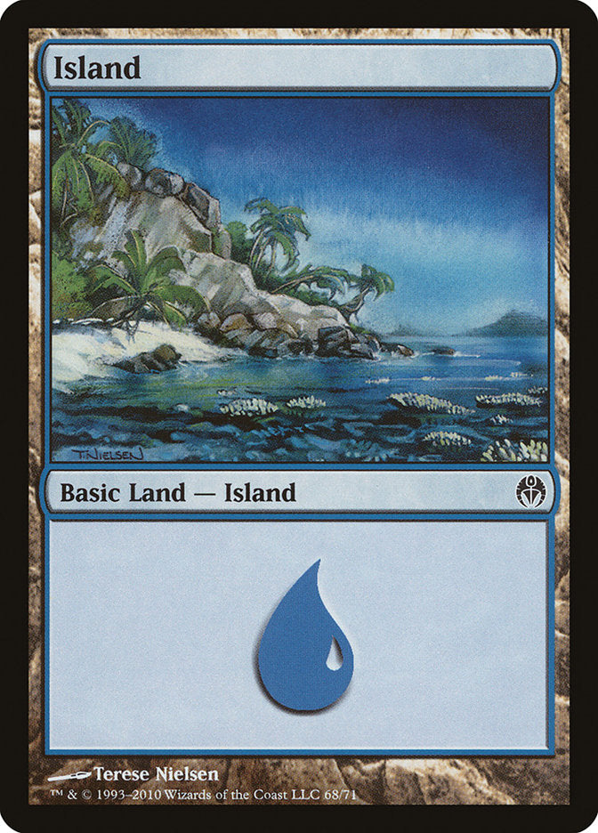 Island (68) [Duel Decks: Phyrexia vs. the Coalition] | I Want That Stuff Brandon