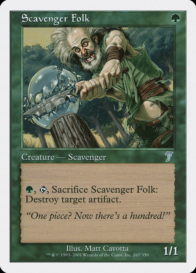 Scavenger Folk [Seventh Edition] | I Want That Stuff Brandon