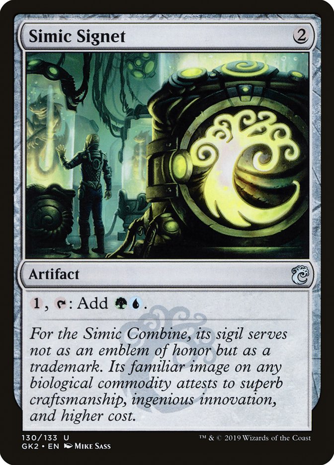 Simic Signet [Ravnica Allegiance Guild Kit] | I Want That Stuff Brandon