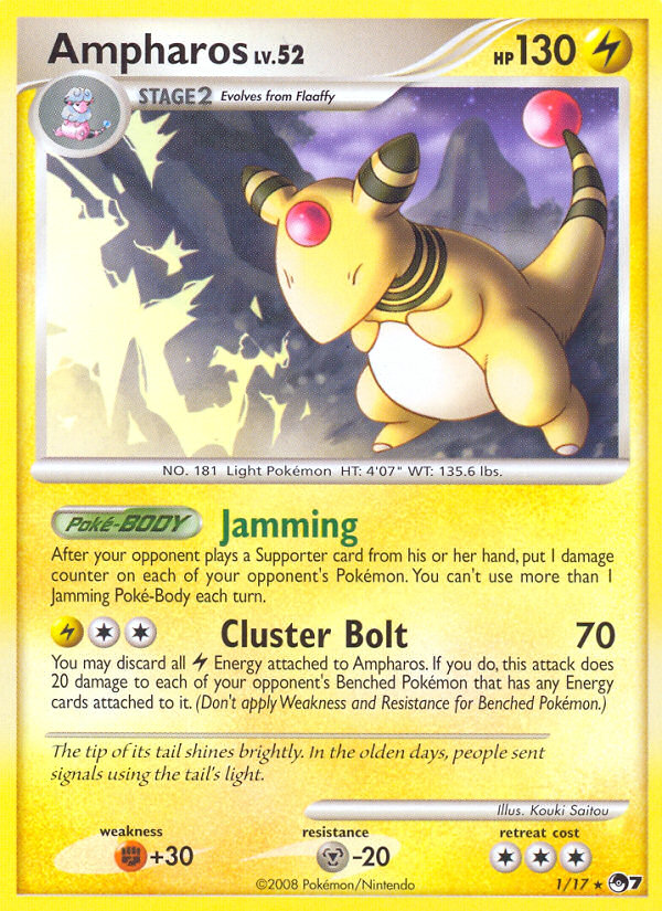 Ampharos (1/17) [POP Series 7] | I Want That Stuff Brandon