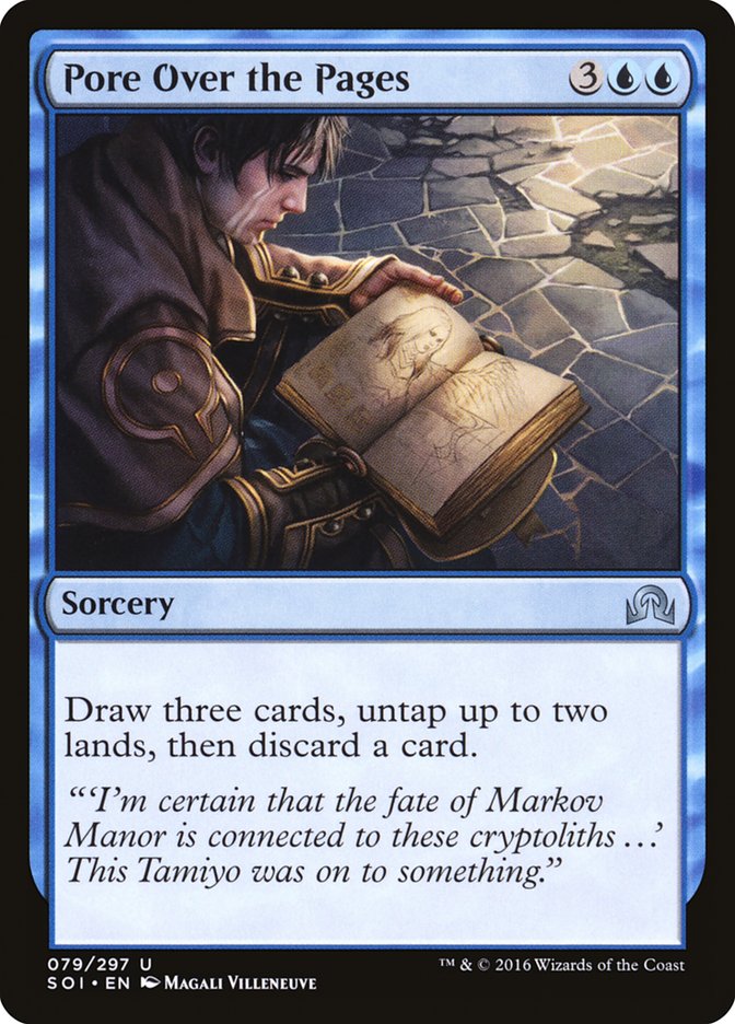 Pore Over the Pages [Shadows over Innistrad] | I Want That Stuff Brandon