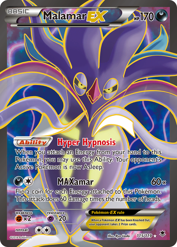 Malamar EX (115/119) [XY: Phantom Forces] | I Want That Stuff Brandon