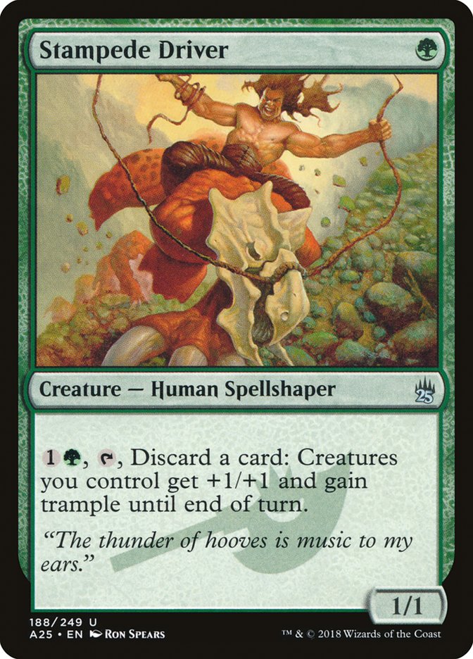 Stampede Driver [Masters 25] | I Want That Stuff Brandon
