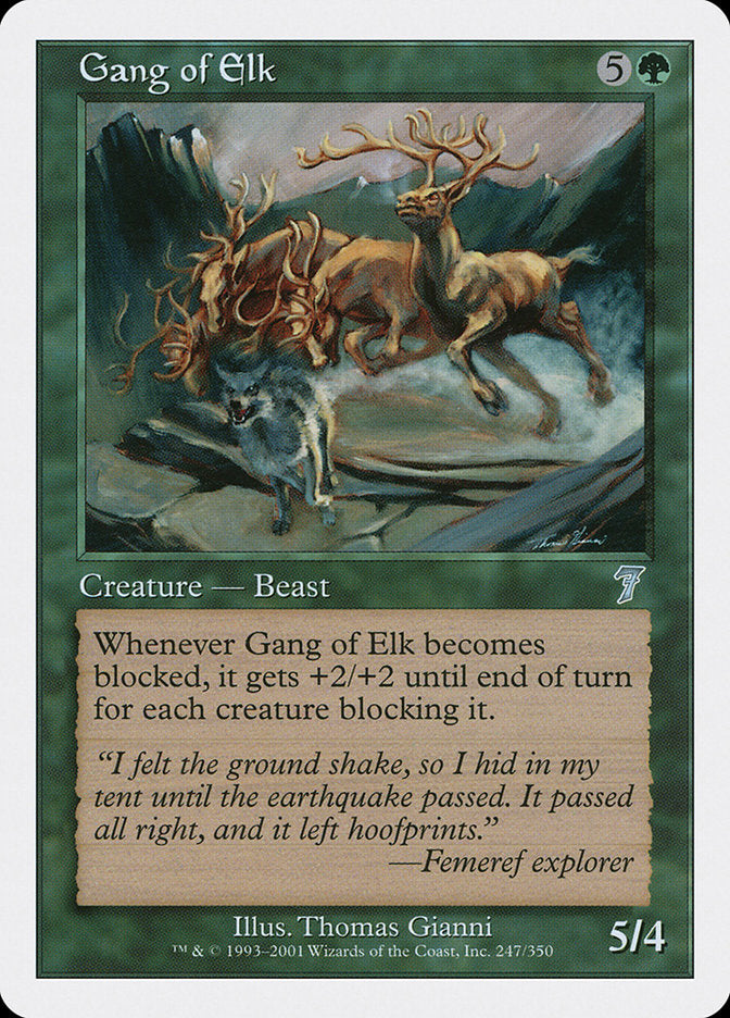 Gang of Elk [Seventh Edition] | I Want That Stuff Brandon