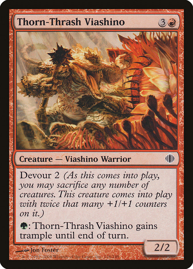 Thorn-Thrash Viashino [Shards of Alara] | I Want That Stuff Brandon