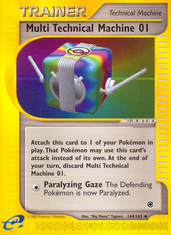 Multi Technical Machine 01 (144/165) [Expedition: Base Set] | I Want That Stuff Brandon