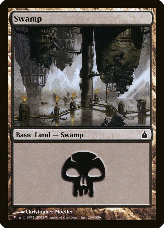 Swamp (296) [Ravnica: City of Guilds] | I Want That Stuff Brandon