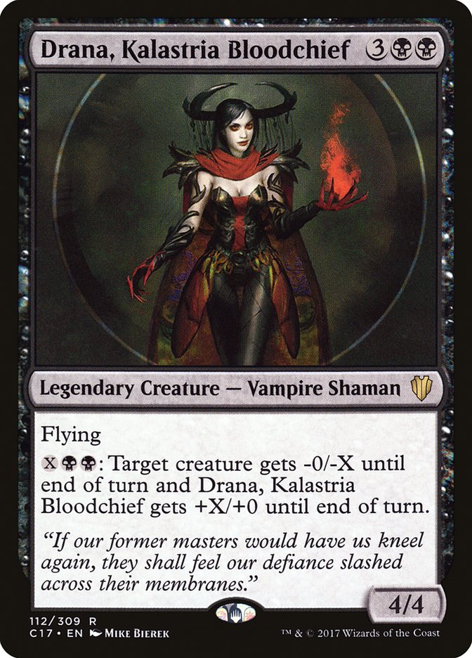 Drana, Kalastria Bloodchief [Commander 2017] | I Want That Stuff Brandon