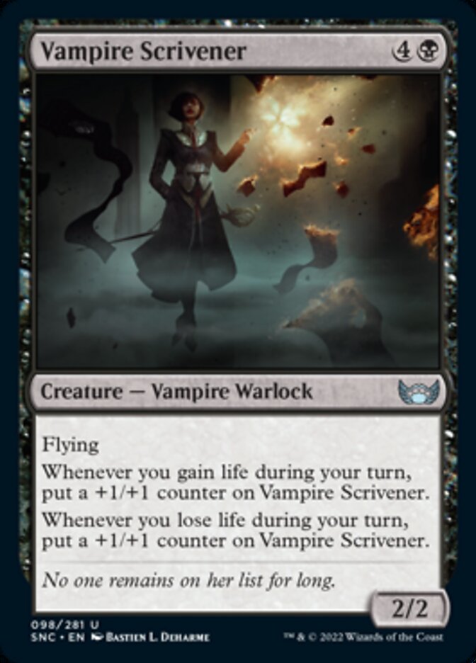 Vampire Scrivener [Streets of New Capenna] | I Want That Stuff Brandon