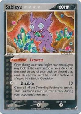 Sableye (10/100) (Intimidation - Tristan Robinson) [World Championships 2008] | I Want That Stuff Brandon